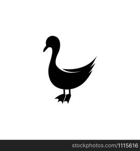 Duck logo vector icon