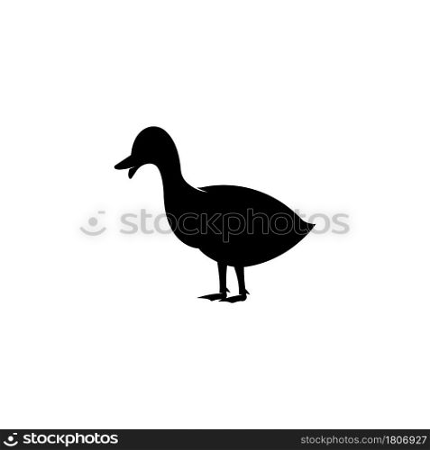 Duck logo vector icon