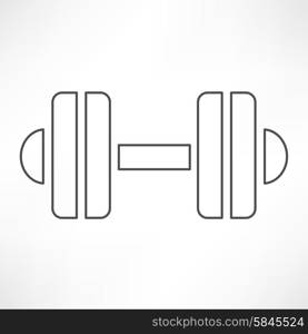 dumbbell icon