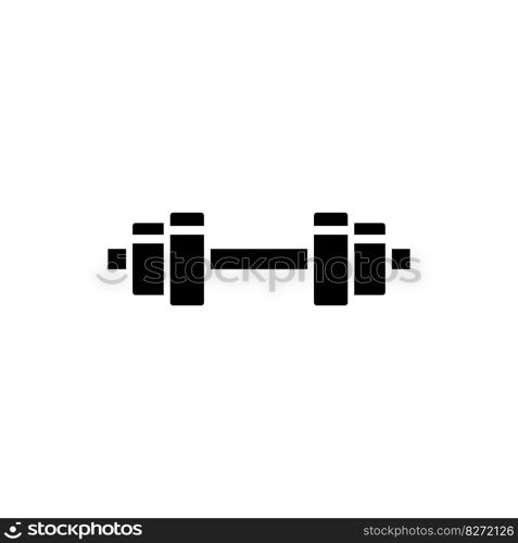 dumbbell icon vector design templates white on background