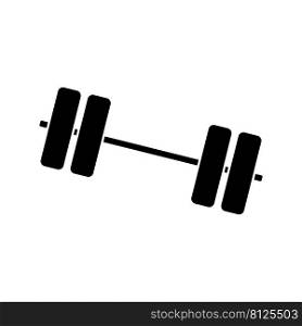 Dumbbell icon vector sign