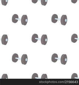 Dumbbell pattern seamless background texture repeat wallpaper geometric vector. Dumbbell pattern seamless vector