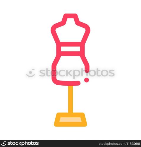 Dummy For Measure Icon Vector. Outline Dummy For Measure Sign. Isolated Contour Symbol Illustration. Dummy For Measure Icon Vector Outline Illustration