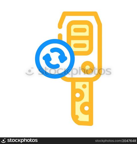 duplicate key color icon vector. duplicate key sign. isolated symbol illustration. duplicate key color icon vector illustration