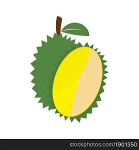 Durian icon logo vector design