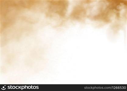 Dust sand cloud on a dusty road from a car. Scattering trail on track from fast movement. Transparent realistic vector stock illustration. Dust sand cloud on a dusty road from a car.