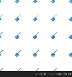 Dustpan icon pattern seamless white background Vector Image