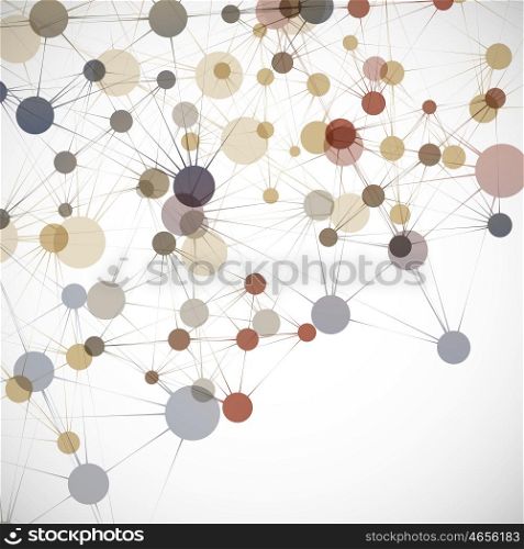 Dynamic molecule structure. Science and connection concept. Neurons abstract ball. Dynamic molecule structure. Science and connection concept. Neurons abstract ball.