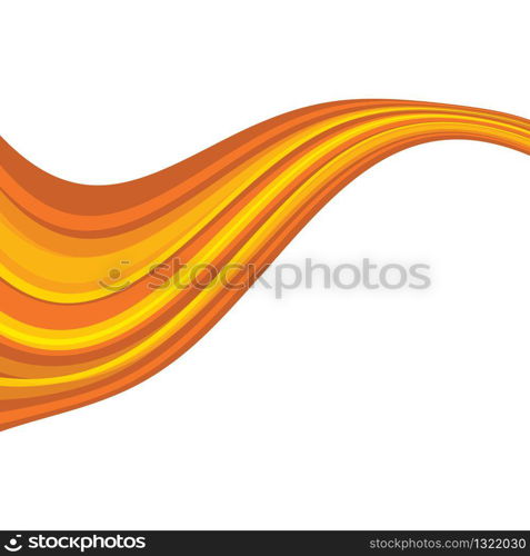 Dynamic texture orange background vector illustration