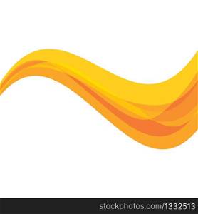 Dynamic texture orange background vector illustration