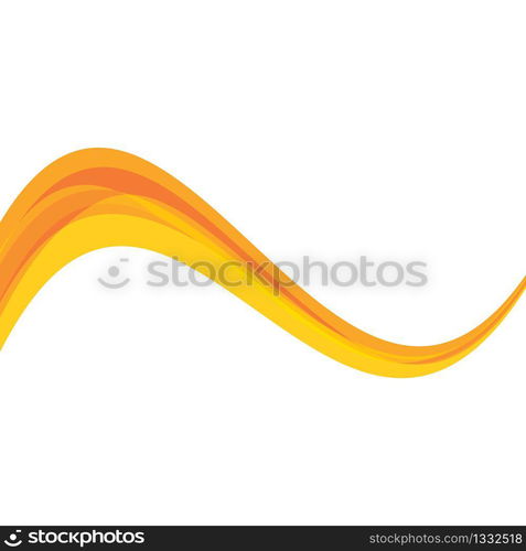 Dynamic texture orange background vector illustration