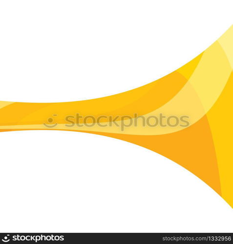 Dynamic texture orange background vector illustration