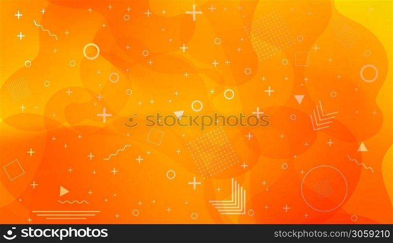 Dynamic textured background design in 3D style with orange color. Vector background. Dynamic textured background design in 3D style with orange color. Vector background.