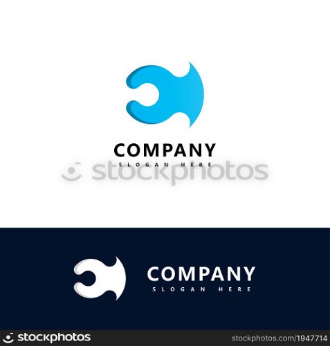 E letter initial icon logo vector template