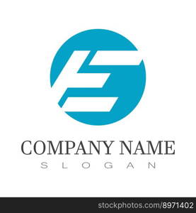 E Letter Logo Business  Vector and symbol design 