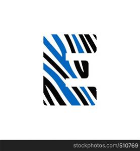 E letter logo vector design. Initial letter E logo design.
