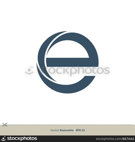 E Letter vector Logo Template Illustration Design. Vector EPS 10.