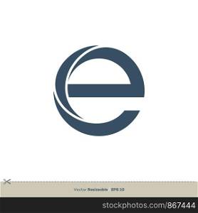 E Letter vector Logo Template Illustration Design. Vector EPS 10.