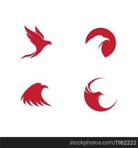 Eagle Bird Logo Template vector icon
