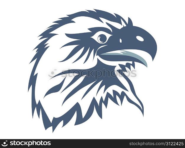 Eagle head for web design