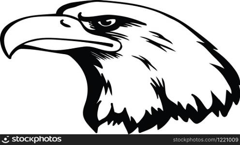 Eagle Head Vector Illustration