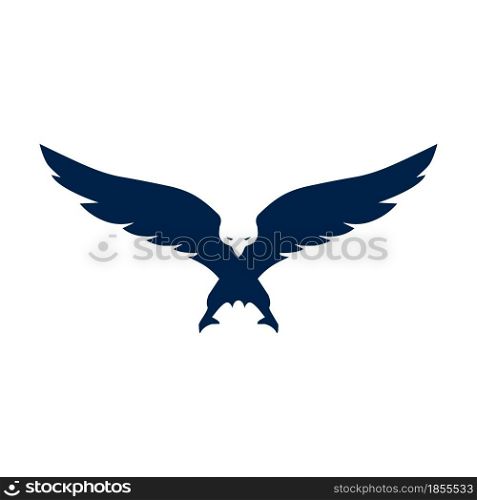 Eagle icon logo company. isolated on white background.