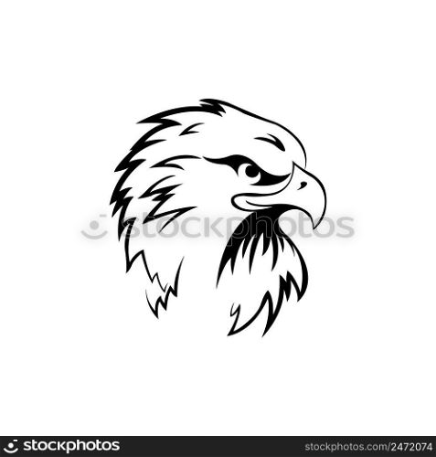 Eagle icon logo vector design template