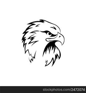 Eagle icon logo vector design template