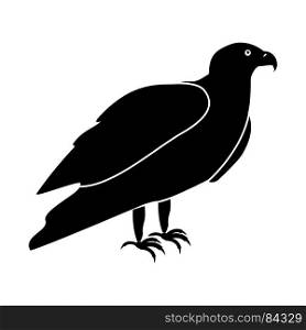 Eagle it is black icon . Simple style .. Eagle it is black icon .