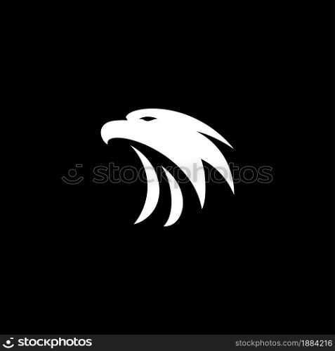 Eagle Logo icon Design falcon head vector