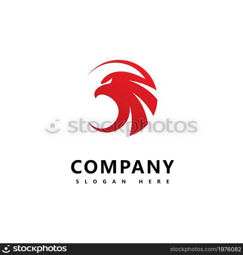 Eagle logo icon vector template