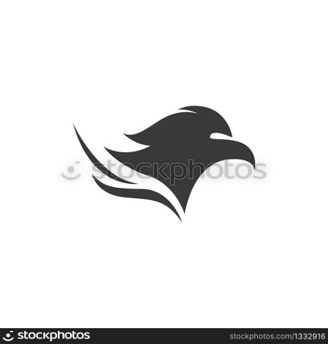 Eagle logo template vector icon illustration design