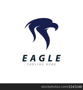 Eagle Logo Vector, Creative eagle icon Template illustration