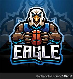 Eagle sport esport mascot logo
