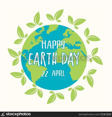 Earth Day. Eco friendly concept