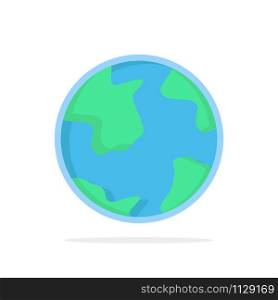 earth, globe, world, geography, discovery Flat Color Icon Vector
