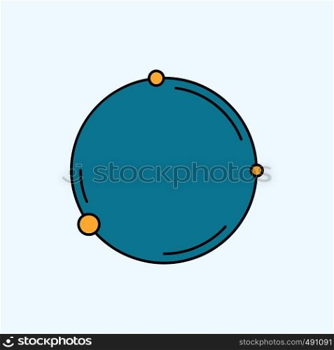 earth, globe, world, geography, discovery Flat Icon. green and Yellow sign and symbols for website and Mobile appliation. vector illustration. Vector EPS10 Abstract Template background