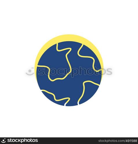 earth, globe, world, geography, discovery Glyph Icon.. Vector EPS10 Abstract Template background