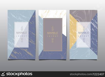 earth tone, marble template, covers design layout, colorful texture, backgrounds. Trendy pattern, graphic poster, geometric brochure, cards. Vector illustration.