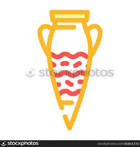 earthenware&hora color icon vector. earthenware&hora sign. isolated symbol illustration. earthenware&hora color icon vector illustration