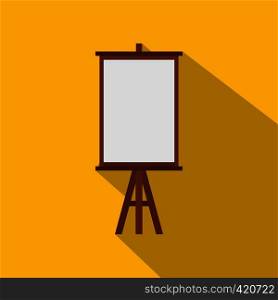 Easel icon. Flat illustration of easel vector icon for web. Easel icon, flat style