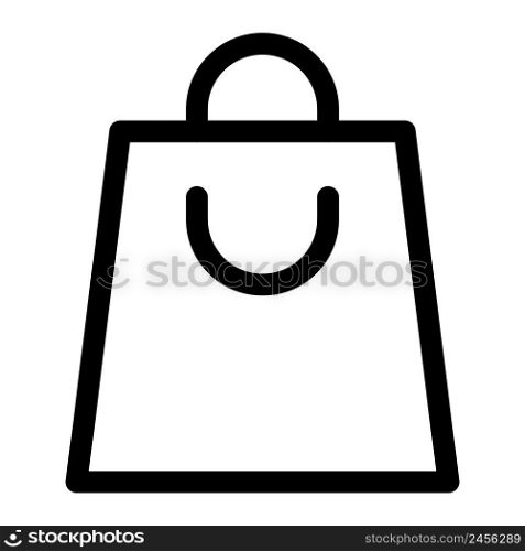 Easily accessible bag used while shopping