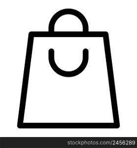 Easily accessible bag used while shopping