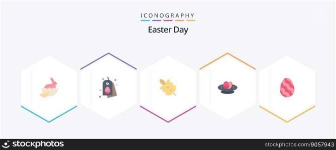 Easter 25 Flat icon pack including nest. easter. ecology. celebration. spring