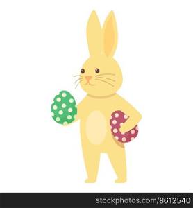 Easter bunny icon cartoon vector. Cute rabbit. Animal happy. Easter bunny icon cartoon vector. Cute rabbit