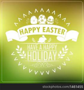 Easter card background.Vector