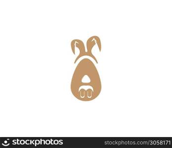 Easter egg icon and symbol vector template