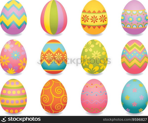 Easter egg vector image