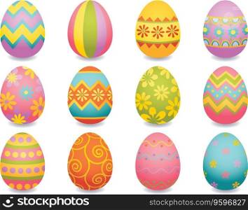 Easter egg vector image