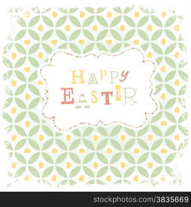 Easter Greeting Card Design